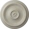 Ekena Millwork Traditional Ceiling Medallion (Fits Canopies up to 2 3/4"), 12"OD x 1"P, Pot of Cream Crackle CM12TRPCC - alternate 1